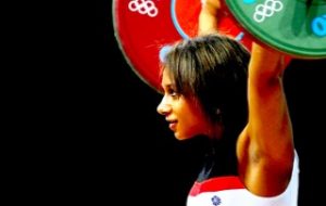 mb-116 weightlifting woman