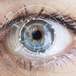 Eyes of technologies in the futuristic