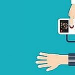 High blood pressure concept vector