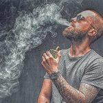 10-MB-Harm Reduction-18-03-2021-1-Vape-e-Cigarette-Man-Vaping-Smoke-iStock-1168535536