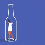 8-MB-Harm Reduction-25-03-2021–Alcohol-Bottle-Addiction-Woman-Illo-iStock-1174912806