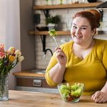 4-MB-Editors Picks-13-05-2021-Obese-Woman-Diet-Salad-Vegetarian-iStock-1313903258